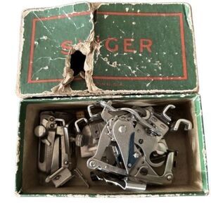 Singer Sewing Machine Attachments 120607 Dated 1936
